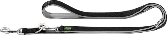 Hunter 5 meter lijn kunststof zwart (20mm Hunter 5 meter lijn kunststof zwart (20mm