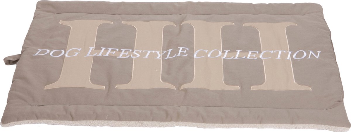 Happy-House Deken Canvas Teddy Hh Taupe - Hondendeken - Xxlarge