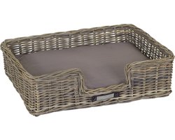 Happy-House Rieten Hondenmand -  L - 80 x 60 cm