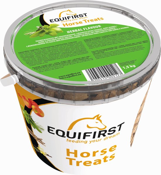 Equifirst paardensnoepjes Herbal 1.5KG