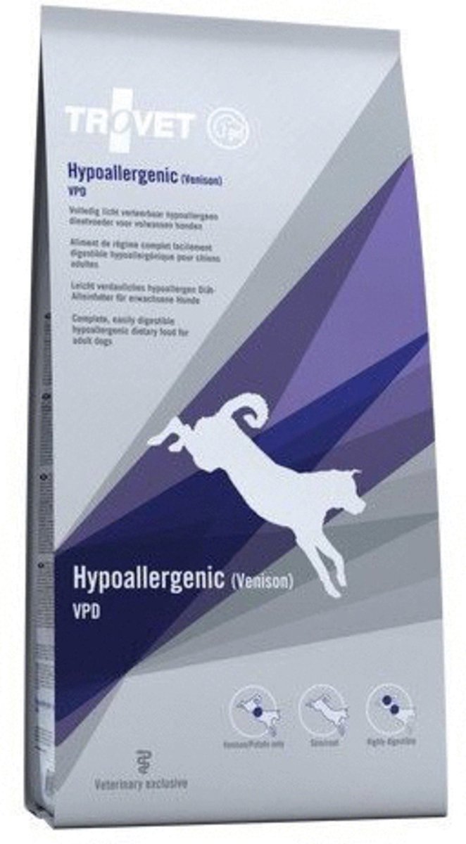 Trovet Hypoallergenic Dog Venison Vpd - 10 KG