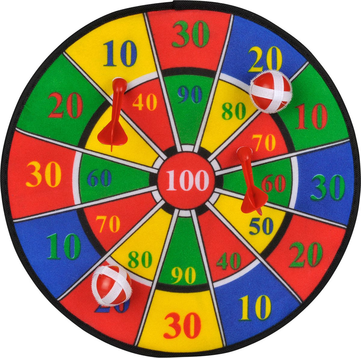 Dartbord met Klittenband
