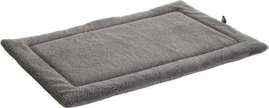 Maxxnobel Benchkussen Nubuck Lederlook/Teddy Antraciet - Benchkussen - M