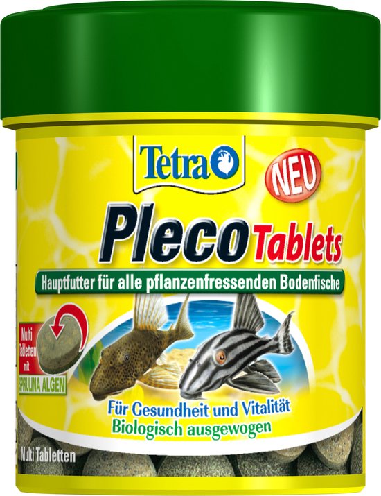 Tetra Plecomin Tabletten - Vissenvoer - 120 Stuks