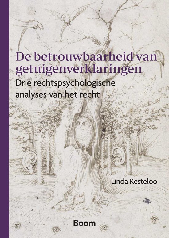 De betrouwbaarheid van getuigenverklaringen - cover