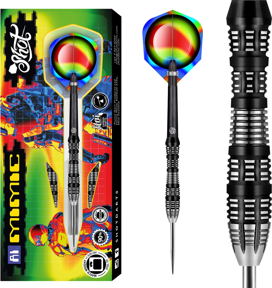Shot AI Mimic 90% - Dartpijlen 23 Gram