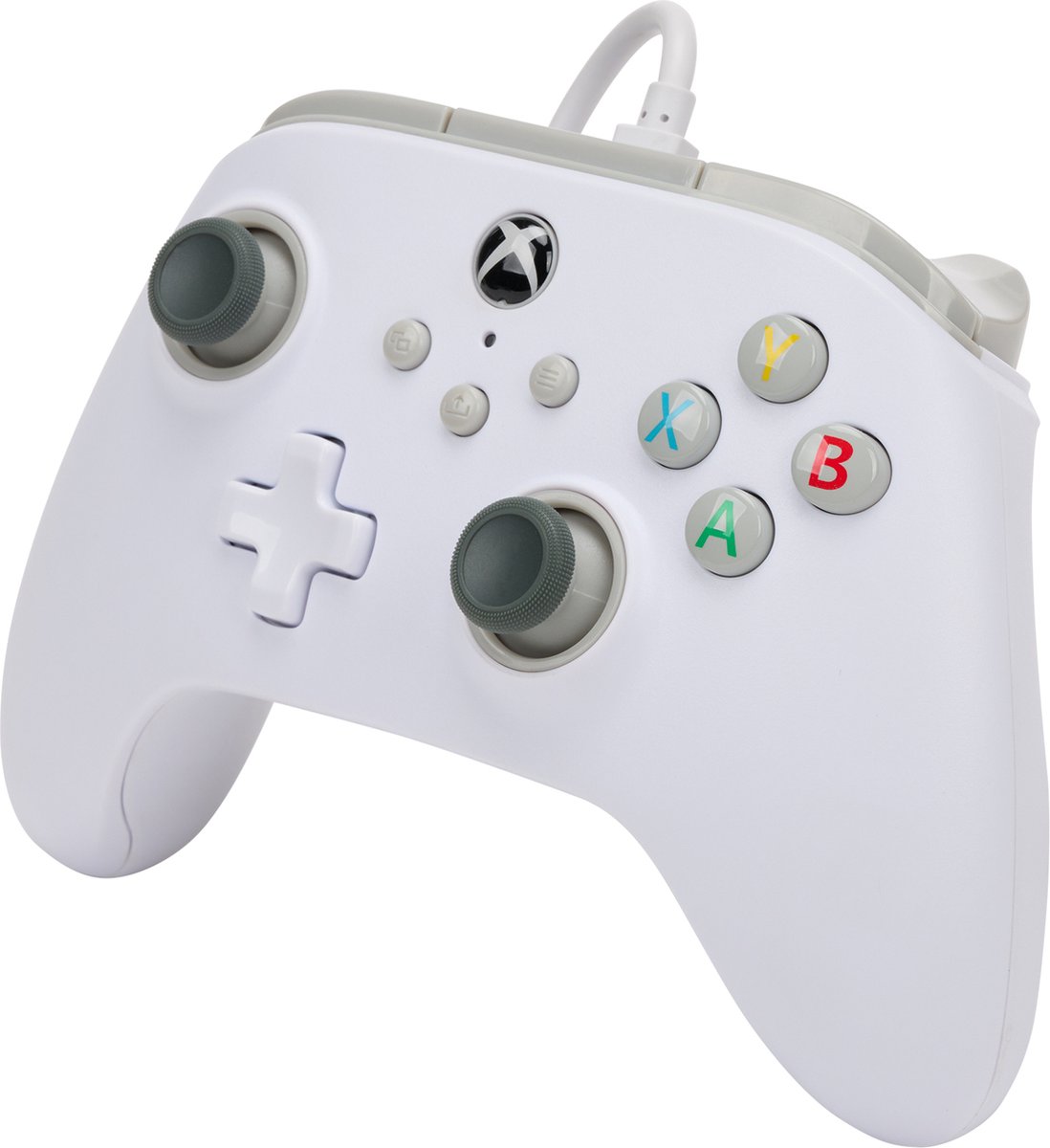 PowerA Bedrade Controller - Xbox Series X|S - Wit - 3m USB-kabel – foto 3
