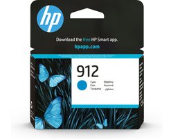 HP 912 - Inktcartridge - Origineel - Standaard capaciteit - Cyaan