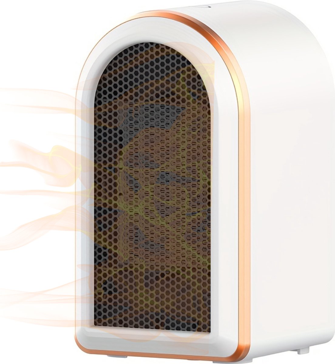 Bovista Elektrische Kachel - Haard - Heater - Mini Kachel - Luchtkachel - Wit