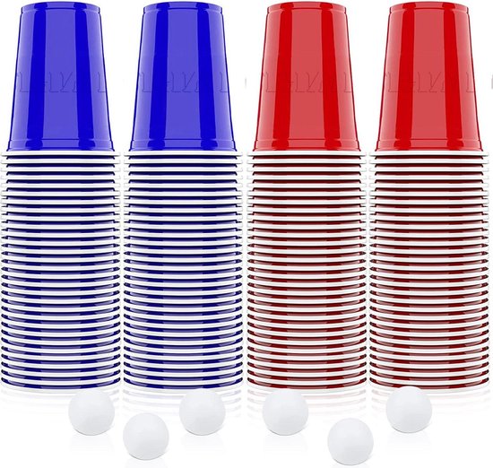 Partycup roze - 530 ml - 12 stuks