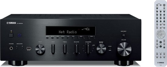 Yamaha R-N600A Receiver zwart 2x105W(RMS) DAB MusicCast — afbeelding 4