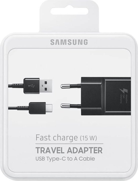 Samsung - Oplader - USB-C - 15W - 1m - Zwart