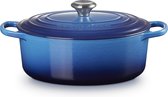 Bol.com Le Creuset Braadpan Signature - Ovaal - Azure - ø 31 cm / 6.3 liter aanbieding