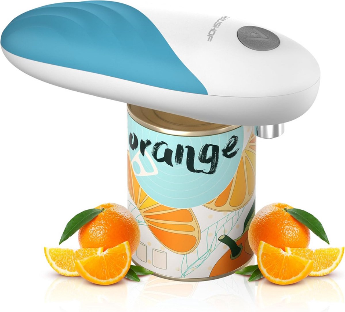 PEAM Elektrische One Touch Blikopener Automatische 360° Rotatie & Stop Ideaal Voor Koks Ouderen Kinderen En Gewonden