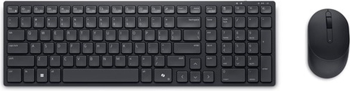 DELL KM555 toetsenbord Inclusief muis Universeel RF-draadloos + Bluetooth QWERTY US International Zwart