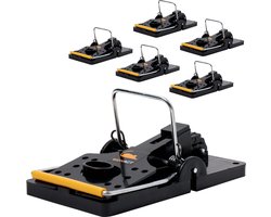 Wonact - Rattenval - Rattenklem - 6 stuks - Rattenvallen voor binnen en buiten - Rattengif en rattenvergif alternatief