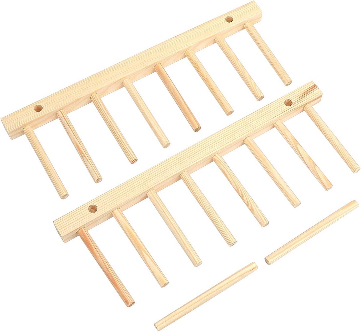 Bamboe Houder Schotel Opslag Lade Rack Afdruiprek Plaat Stand voor Keuken - Geschikt voor Opslag CD Servies Boek Wijnglas bordenrek — cadeau in Cadeau-ideeën - foto 4