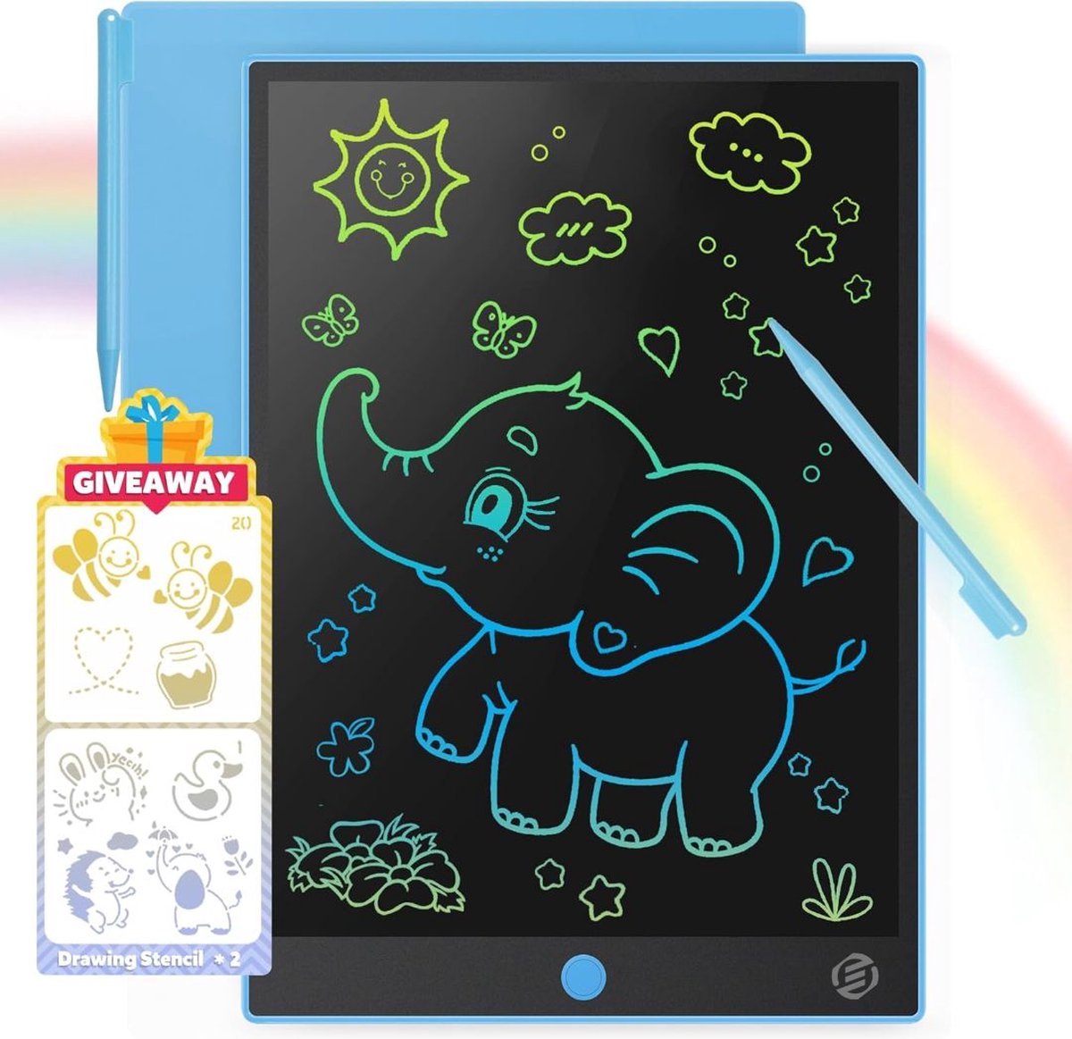 Equivera Digitaal Notitieblok - Paper Tablet - Schrijf Tablet - Digitaal Schrijven - Notitie Tablet - Digitaal Kladblok - Grafische Tablet