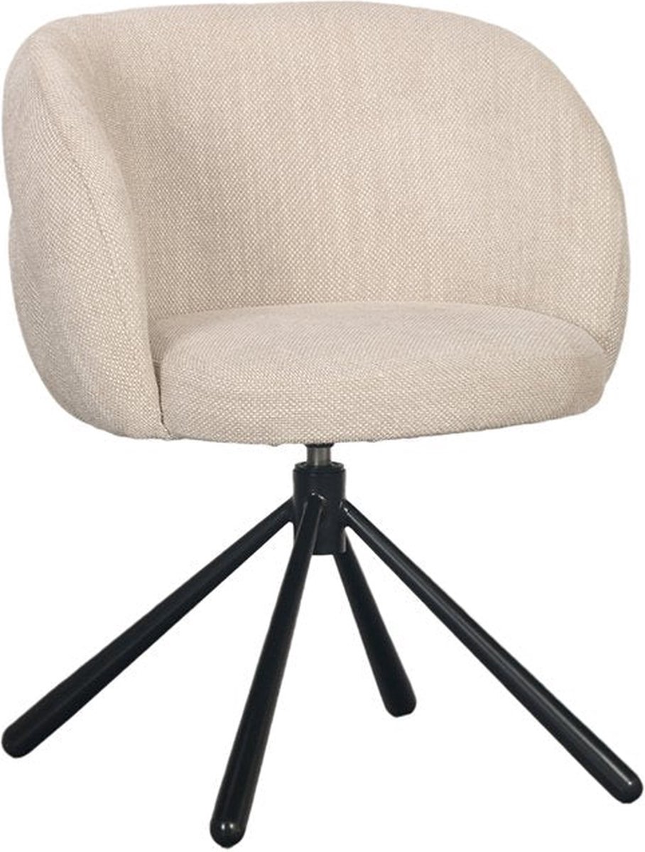Pebble Draaistoel Beige