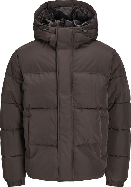 JACK&JONES - JJEBRADLEY PUFFER HOOD SN - Heren - Buitenjassen