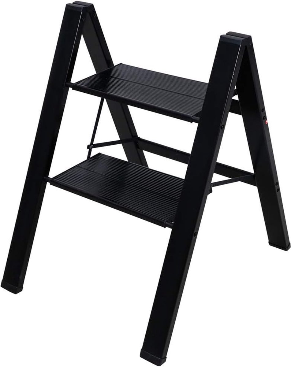 Lichtgewicht Huishoudladder voor Plantenpotten - Compacte Trapladder - Draagbare Stepladder met Antislip Treden
