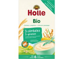Holle Volkoren Graanpap 3 -Granen Bio