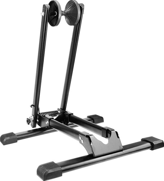GOPLUS Montagestandaard voor motorfiets, motorstandaard van staal en aluminium, met in hoogte verstelbare voetkussens, wielhouder voor wielen met een diameter tot 80 cm, voor montage GOPLUS Montagestandaard voor motorfiets, motorstandaard van staal en aluminium, met in hoogte verstelbare voetkussens, wielhouder voor wielen met een diameter tot 80 cm, voor montage