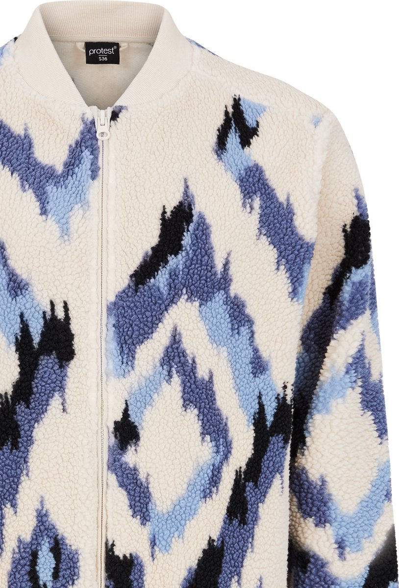 Protest Prtagatha – Skipully Dames – Ritssluiting – High-pile teddy fleece – Galaxy — cadeau in Mode & Accessoires - foto 5