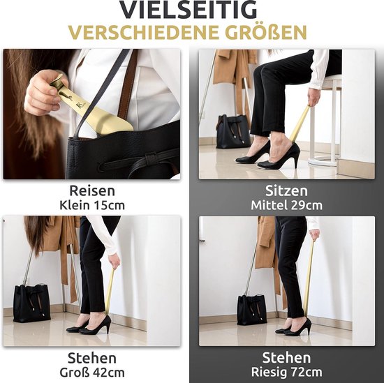 Lot De 3 Mini Chausse-pieds En Métal - En Acier Inoxydable