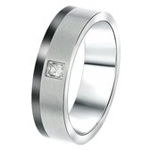 Bague de l'amitié femme Lucardi Tokyo - Ring - Cadeau - Titane - Argent