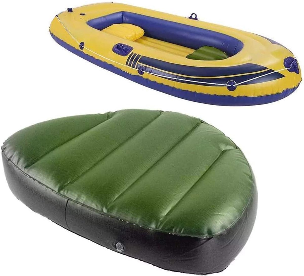 Waterdicht Opblaasbaar Vissersbootkussen - Kajakkussen voor Alle Soorten Bot