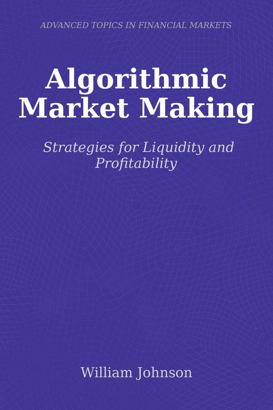 Algorithmic Market Making - cover