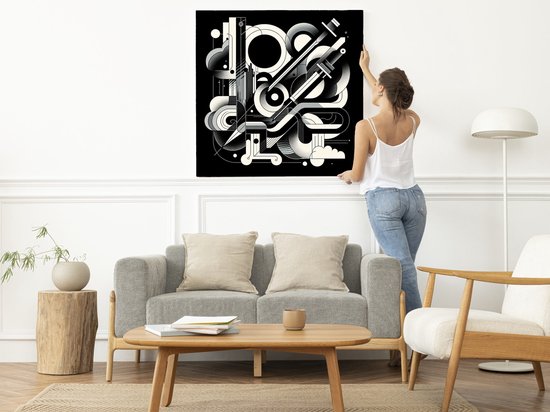 Kunstprint | Wanddecoratie | Dibond | 80 × 80 cm