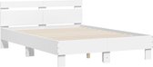 vidaXL-Bedframe-met-hoofdbord-bewerkt-hout-wit-120x200-cm