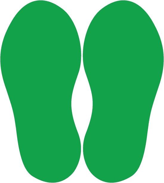 Vloerstickers Afstand bewaren - Top kwaliteit