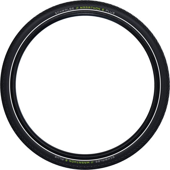 Foto: Schwalbe buitenband marathon e plus 28 inch x 1 40 zwart reflecterend