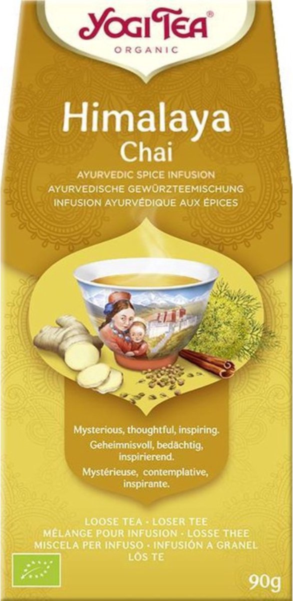 Goedkoopste YOGI TEA HIMALAYA CHAI LOS BIO