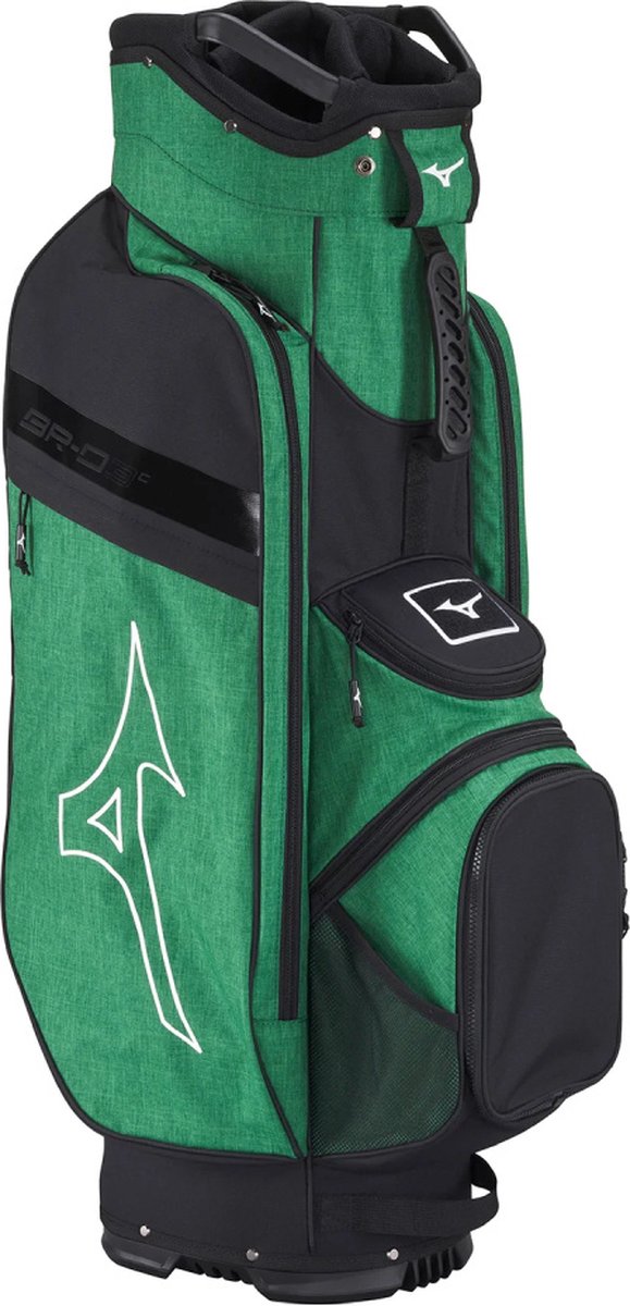 Mizuno BR-D3C Cartbag 2024 - Zwart Groen van Mizuno — afbeelding 4