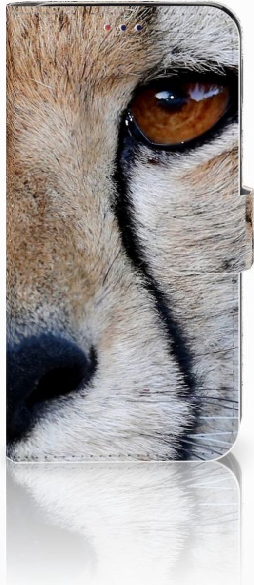 Samsung Galaxy A10 Telefoonhoesje met Pasjes Cheetah