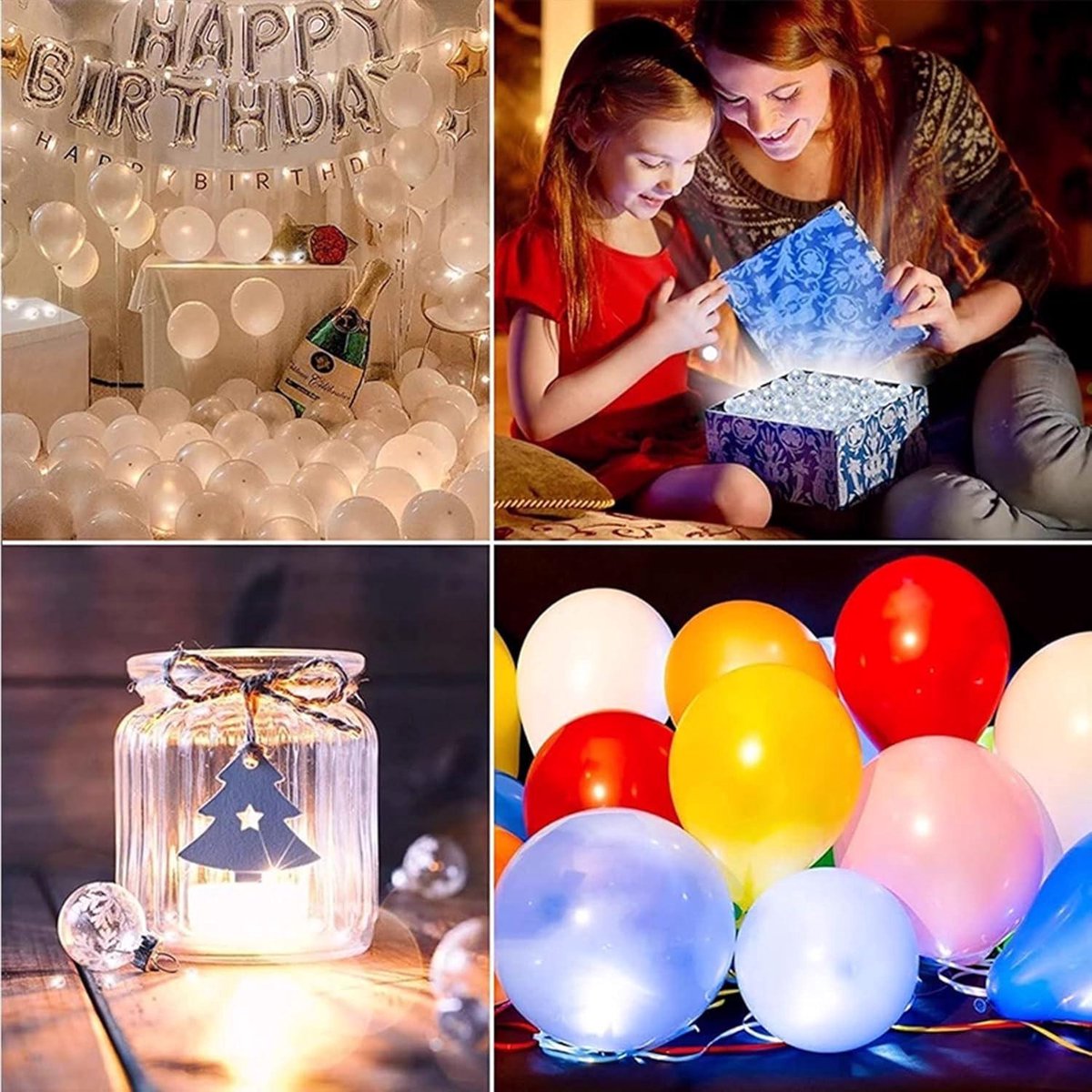 40 x mini-led-ballonlampen, waterdicht, lichtgevende ledballonnen 40 x mini-led-ballonlampen, waterdicht, lichtgevende ledballonnen