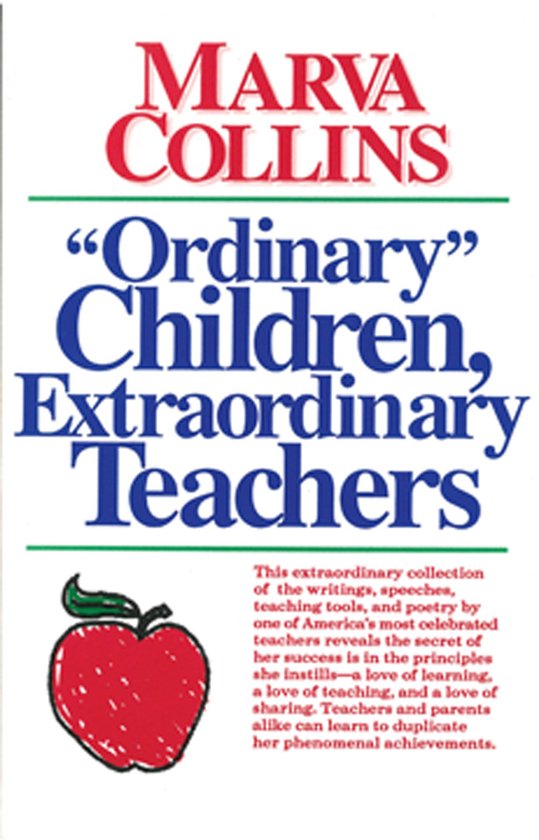 Ordinary Children, Extraordinary Teachers - cover