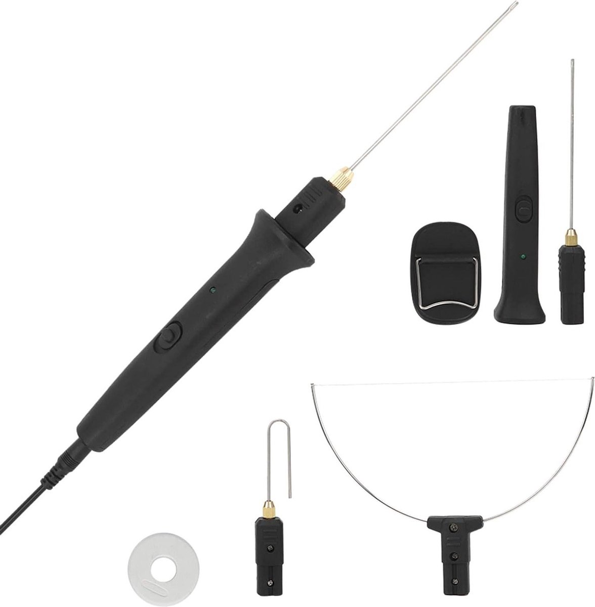 Elektrische polystyreensnijder, elektrische schuimsnijder piepschuim snijmachine warm schuim snijmachine - Pen Snijder Kit Hand Graveur Tool (#3) snel opwarmen Geschikt voor Crea