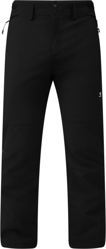 Brunotti Huygens-N Heren Softshell Ski Broek| Zwart