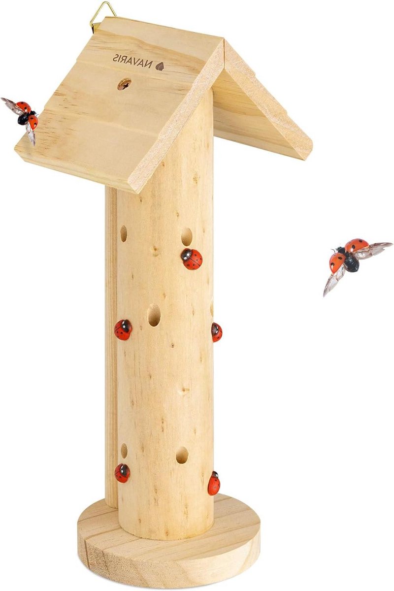 Bijenhotel Huis voor Lieveheersbeestjes Hotel voor Lieveheersbeesten en Vliegende Insecten Insectenhotel voor Tuin of Balkon