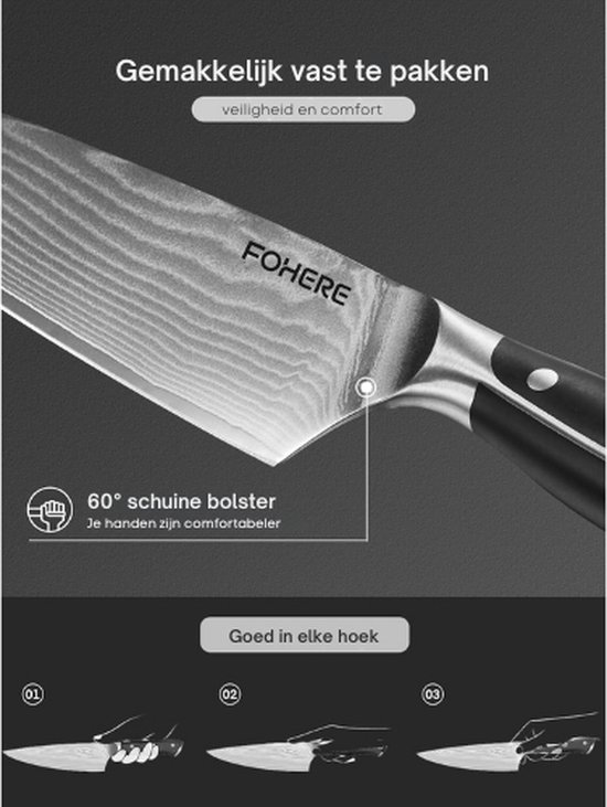 classbach® Messenblok met messen - 7-delige messenset incl. keukenschaar, keukenmessenset met roestvrijstalen messen, set van 5x scherpe messen schaar voor de keuken, C-MBS 4018, zwart classbach® Messenblok met messen - 7-delige messenset incl. keukenschaar, keukenmessenset met roestvrijstalen messen, set van 5x scherpe messen schaar voor de keuken, C-MBS 4018, zwart