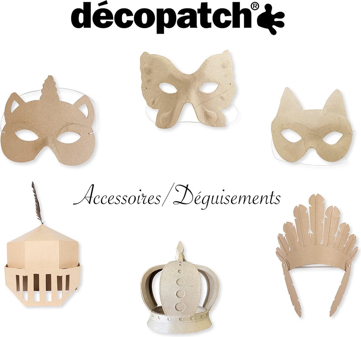 Decopatch Kindermasker eenhoorn