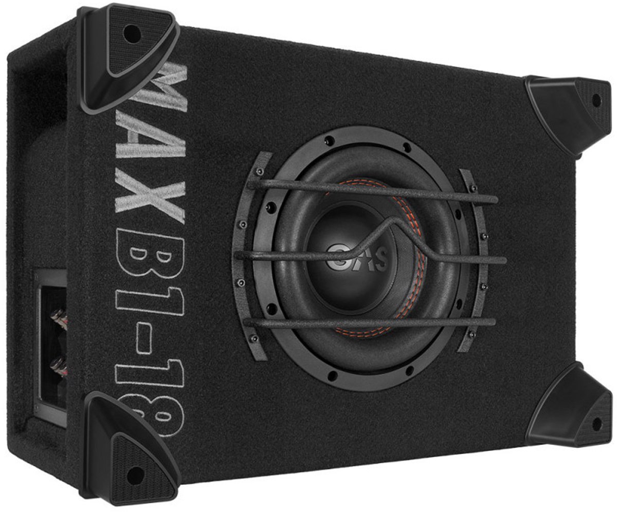Gas Audio Power Gas Max Level 1 Subwoofer Loaded Enclosure 8 voor Auto Geluidssystemen en Hoogwaardige Geluidskwaliteit