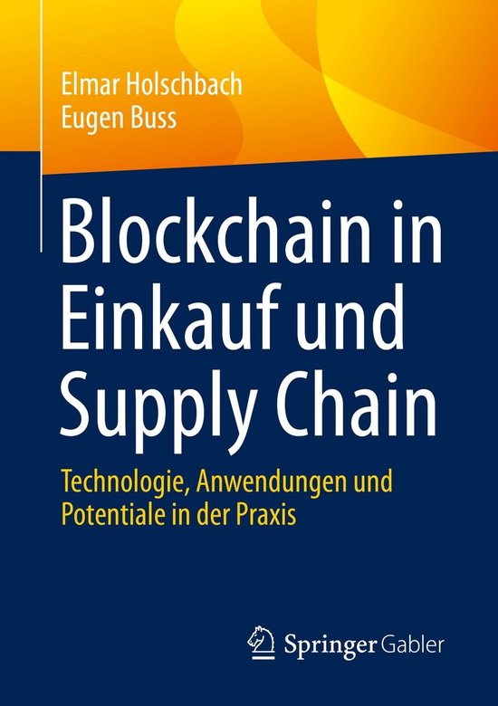 Blockchain in Einkauf und Supply Chain - cover