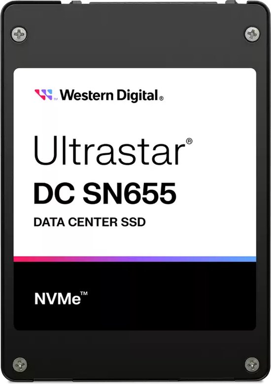 Western Digital Ultrastar DC SN655 3,84 TB U.3 PCI Express 4.0 NVMe 3D TLC NAND van Western Digital — afbeelding 3