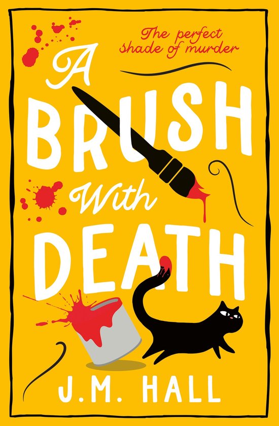 The Retired Teacher Mysteries 4 - A Brush with Death - cover